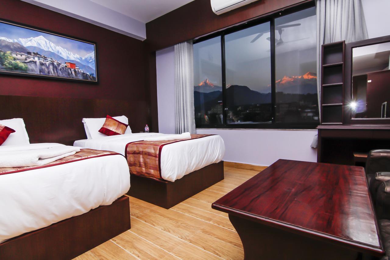 Trekkers Inn Boutique Hotel Pokhara Eksteriør bilde